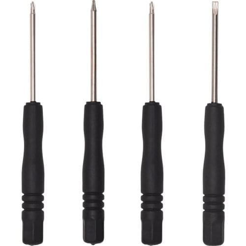 Black Mini Screwdriver 0.6Y 0.8 Pentalobe 1.5 2.0 Phillips Slotted 2.0Y Torx T5 T6 for Mobile Phone Opening Repair Tool Factory
