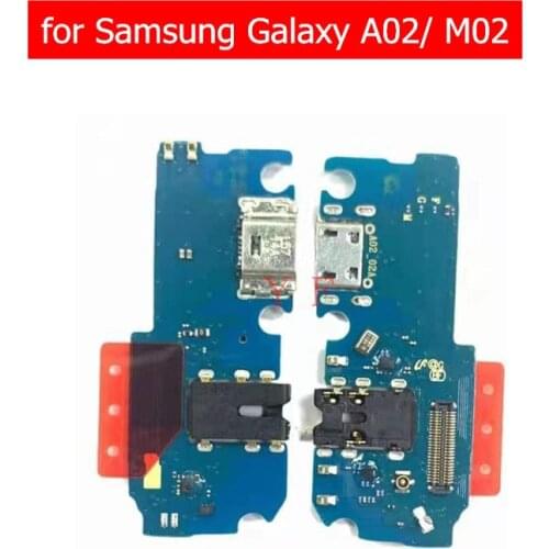 For Samsung galaxy M02/ A02 USB Charger Connector Flex Cable USB Charging Dock PCB Board Flex Cable Repair Spare Parts