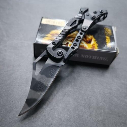4.9" Knives 55-56HRC Model Pocket Knife Folding Knife Camping Survival Tactical Cheap Kitchen Knife Utility Outdoor Hand Tools