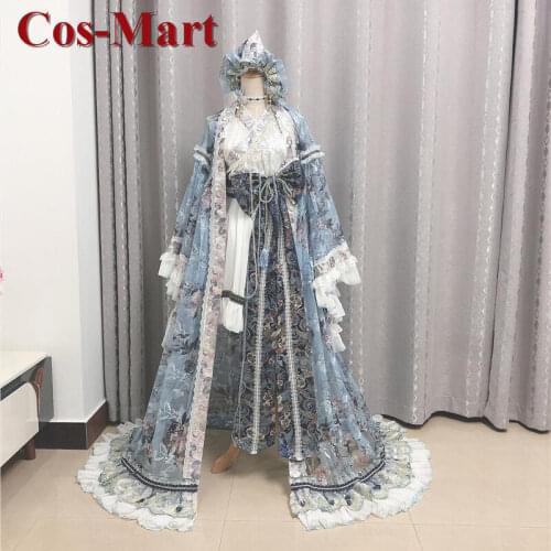 Touhou Project Saigyouji Yuyuko Cosplay Costume Cool And Refreshing Sense Of Yarn Dress Role Play Clothing High-End Custom-Make