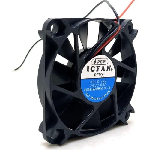 New 60mm fan For ICFAN 6010 24V Ball Super-thin Silent Fan 0610-24V 6cm Converter Radiator cooling Fan