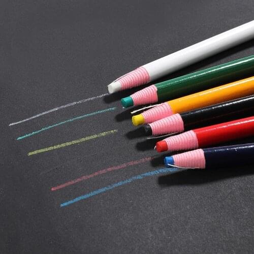 Multicolor Fabric Tailors Chalk Erasable Fabric Marker Patchwork Clothing Pattern DIY Sewing Tool Needlework Pencil Accessories