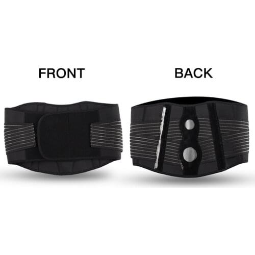 Adjustable Lumbar Support Waist Pain Back Injury Supporting Brace For Fitness Weightlifting Belts Sports Safety Corrector