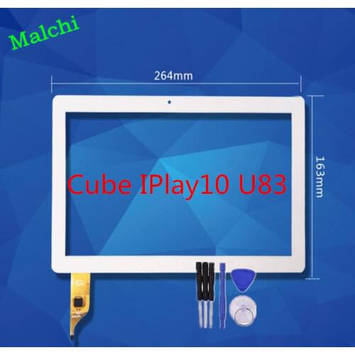 For Cube IPlay10 U83 MGLCTP-101374 tablet Capacitive touch screen panel repair replacement spare parts Digitizer External r