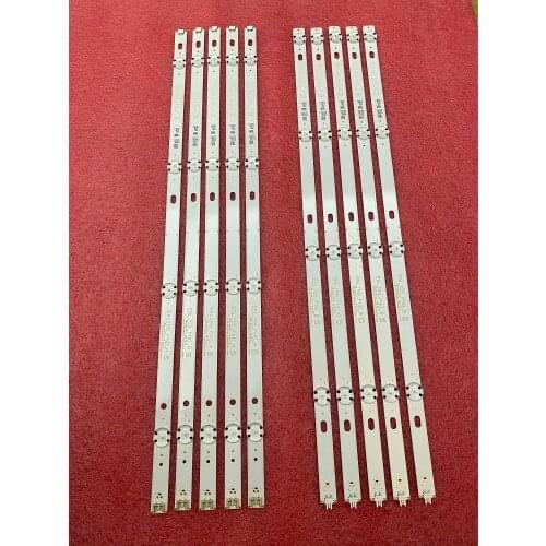 New 10pcs/set LED Backlight Strip For LG 55UJ6300 55UJ6307 55UJ635V 55UJ634V 55UJ630V 55LJ5500 55UJ635 55UJ63_UHD 55LJ55_FHD A B