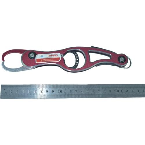 TOPIND Aluminum Alloy Fish Gripper Grip and Hold Fish for Outdoor Fishing GS100 Fish Holder 6PCS