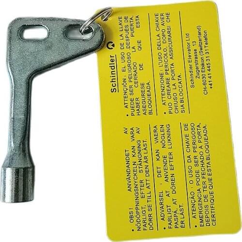 1pcs Elevator accessories for Schindler elevator triangle keys AQ1H881