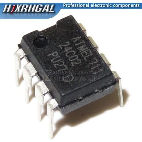 1PCS AT24C02C AT24C02 DIP8 DIP