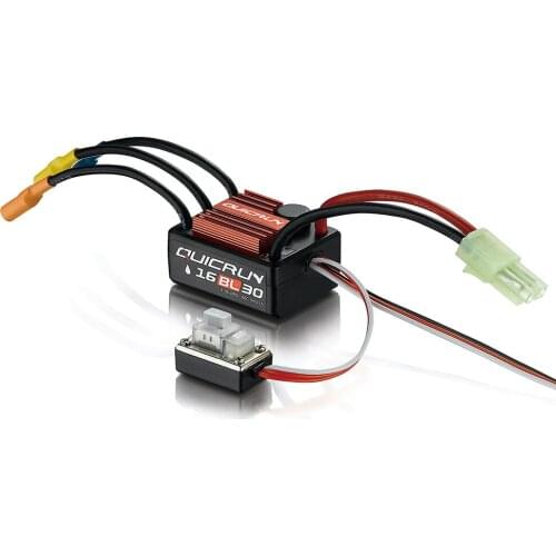 100% Original Hobbywing QuicRun 16BL30 30A All Waterproof Brushless ESC For 1/18 , 1/16 On-road / Off-road / Buggy / Monster RC