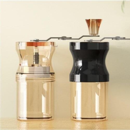 2/1 Pcs Hand Grinder Coffee Bean Grinder Hand Grinder Coffee Machine Household Small Manual Grinder Can Be Washed