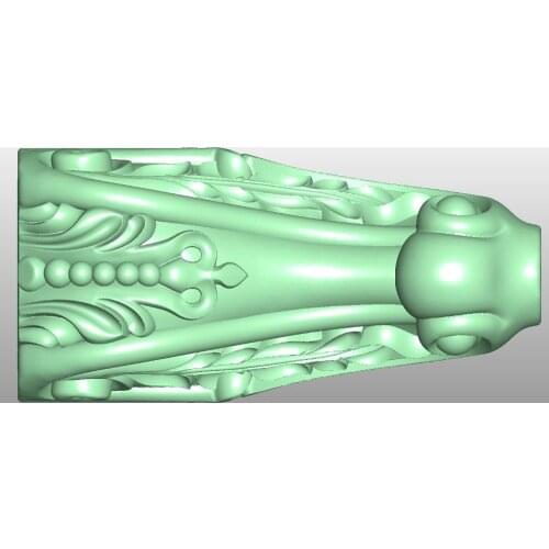 3d model in STL format for cnc decor furniture chair sofa bed desk leg relief artcam-230