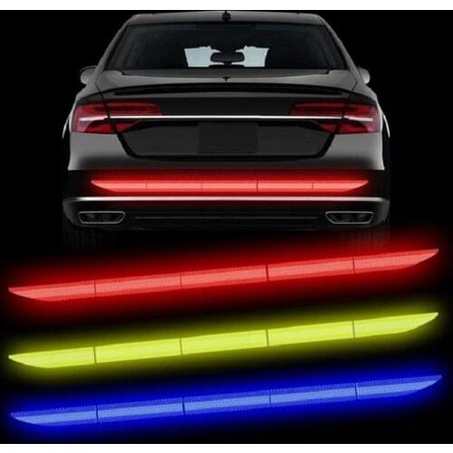 5Pcs/set Car Reflectance Reflector Sticker Auto Accessories Exterior Adhesive Reflective Tape Reflector Strip Reflex Warning