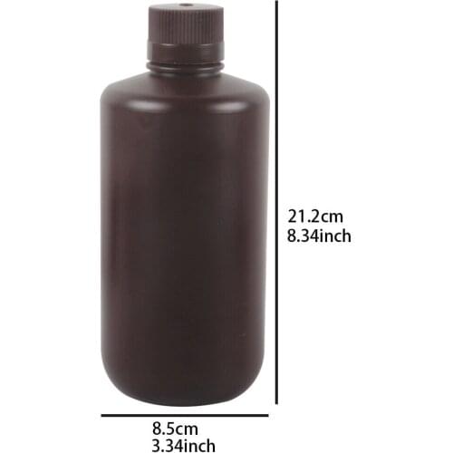 ETone 3D Printing Photosensitive UV Resin LCD/DLP Chemical Storage Bottles 1L/0.264Gal