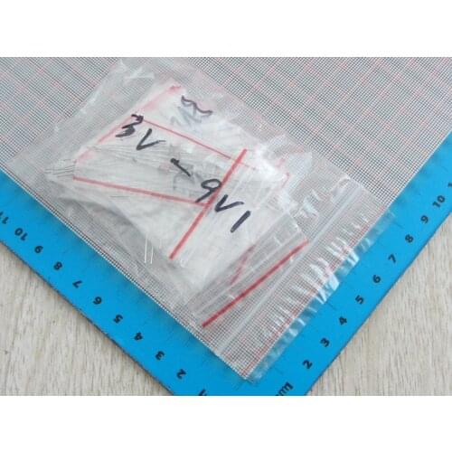 Free Ship 60pcs/lot High Quality DIP zener diode kit 1W 3V-9.1V 12value*5pcs 1 w zener diode kit 60pcs