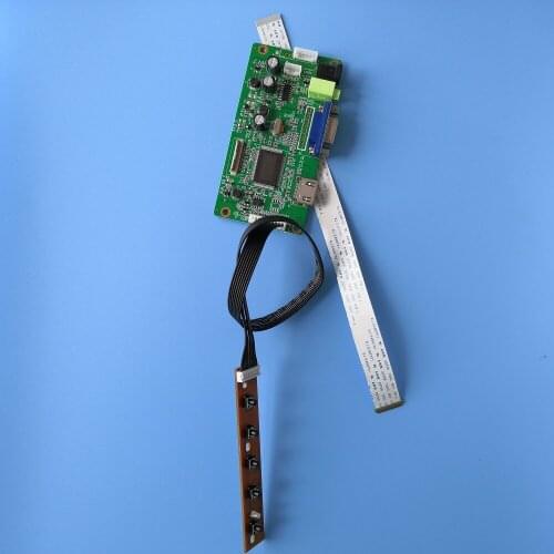 For B156XTN07.0 HWBA monitor DRIVER LCD DIY 15.6" Controller board 40Pin KIT VGA LED EDP SCREEN display EDP 1366X768