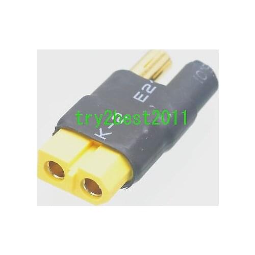 HXT 5.5mm Male to XT-60 XT60 Female 5.5 Bullets no wires Direct Connector HXT5.5
