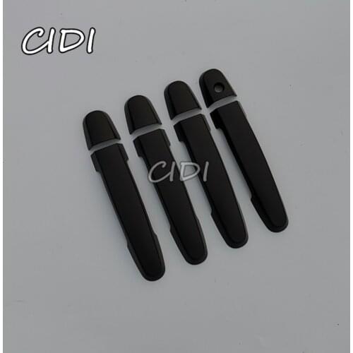 Matte Black door handle cover For toyota hilux fortuner innova vigo 2008-2012 2013 2014 Car accessories