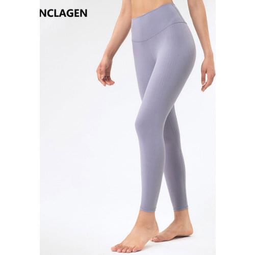 NCLAGEN Yoga Pants High Waist Leggings Sport Women Fitness Running Tight Hip Lifting Squat Proof Elastic Athletic Active GYM