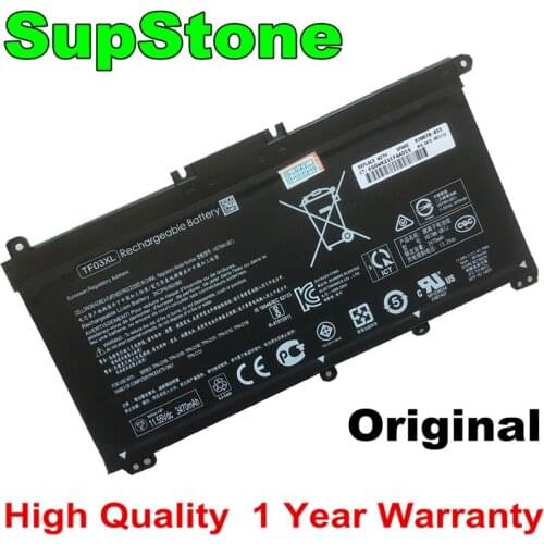 SupStone Original TF03XL Battery For HP Pavilion 15-CC 14-bf008TU 14-bf033TX 14-bf108TX HSTNN-UB7J TPN-Q188 TPN-Q189 TPN-Q190