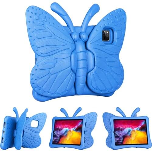 Silicone Case for Ipad PRO 11 2020 11" inch Cases Soft Cute Butterfly Stand Kids Cartoon Tablet Cover for i pad Tabletten Case