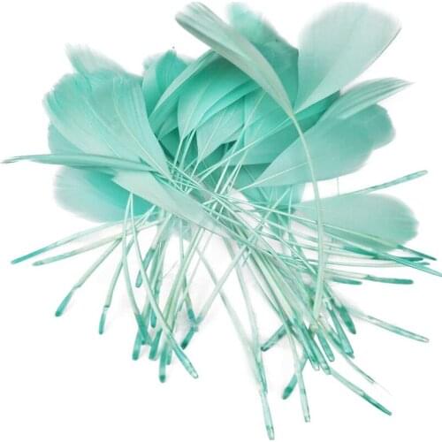 100pcs Goose Feathers for crafts DIY dream catcher plumes jewelry making Wedding Decoration clothes pluma accessories 13-20cm