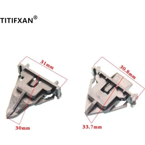 4PCS Auto front leaf plate fender lined fixed plastic fastener clip for Toyota 07-14 year FJ Cruiser 07-09 year Land cruiser