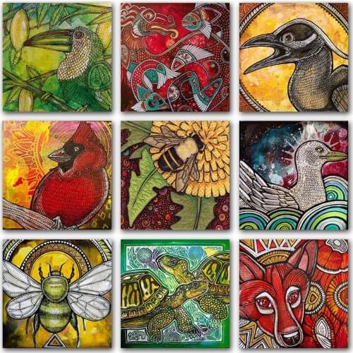 5D DIY Diamond Painting animal bird Sea turtle Full Square&Round Diamond mosaic diamand paint Diamond embroidery Cross stitch