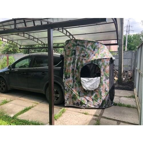 Car Rear Roof Outdoor Equipment Camping Canopy Tai Picnic Awning With/Wihout Window Tent For Toyota Hyundai For SUV Only