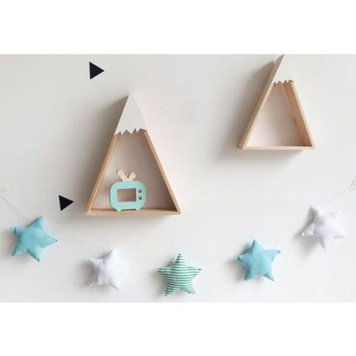 Handmade Christmas Stars Beaded Banner Nursery Decor Best Gifts Garland Child Room Decor