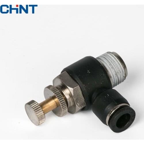 CHINT Cylinder Adjust Speed Joint L Type Throttle Valve Throttle Valve Adjust Valve Cylinder