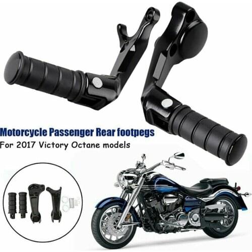 For 2017 Victory Octane Passenger Pegs Rear FootPeg Footrest Pedal Clamp Bracket