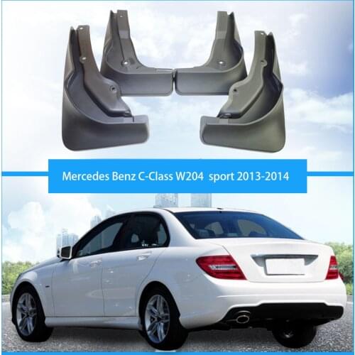 For Mercedes Benz c-class w204 sport mudguards benz c-class fenders benz w204 sport mud flaps car accessories 2013-2014