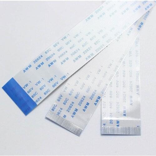 1pcs 40P /FFC FPC Flexible Flat Cable 0.5mm 1.0mm Pitch 40Pin Type A / B Length 30/50/80/100/120/150/200/250/300/350/400/500mm