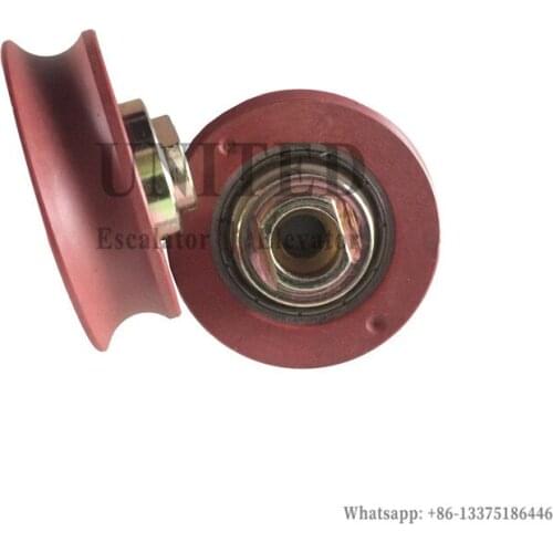 Elevator Red Door Hanger Roller KM89629G02 OD44mm W12mm 6200Z M8