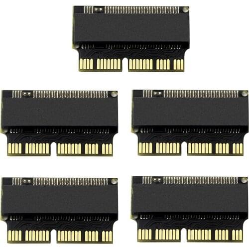 M.2 Adapter PCIe M2 to SSD for Apple Laptop for Macbook Air Pro 2013 2014 2015 A1465 A1466 A1502 A1398 PCI-E x4