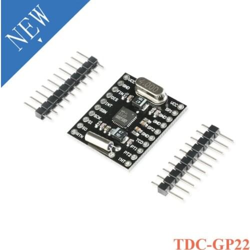TDC-GP22 GP22 Time Digital Converter Module Sensor For Ultrasonic Water Meter SPI Interface Universal 2-Channel 4 wire Converter