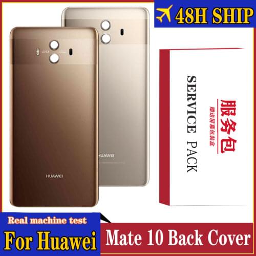 Original Battery Cover for Huawei Mate 10 Glass Back housing Replacement Repair Parts Apply to Huawei Mate 10 Rear Door