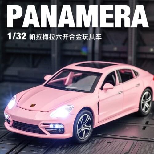 New Simulation Palamela alloy car model 1:32 acousto-optic boomerang car model children toy car presents boys like