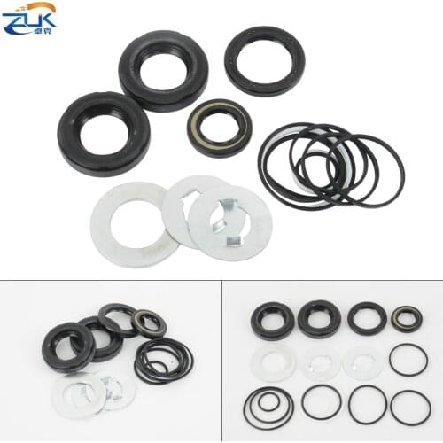 ZUK Power Steering Gear Box Repair Kit O-Ring Oil Seal Gasket Set For HONDA For ACCORD 2003-2007 CM4 CM5 CM6 2.0L 2.4L 3.0L