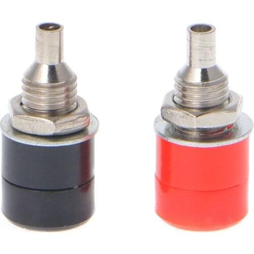 10 Pcs 4mm Female Banana Plug Socket Connector Binding Post Amplifier Terminal