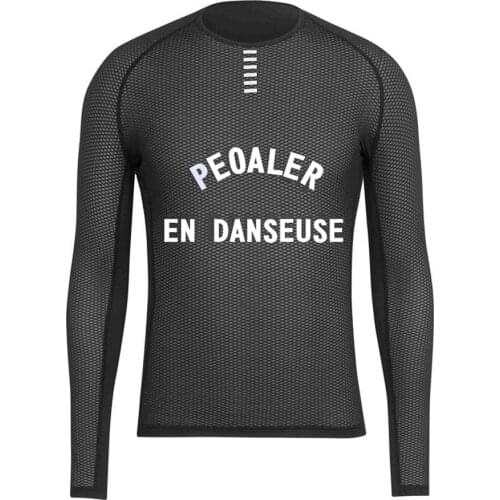 Superlight air Mesh long sleeve Base Layer Cycling jersey Men breathable quick-drying cycling underwear lightweight Bike clothes