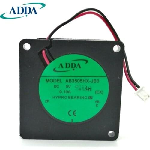 1pcs AB3505HX-JB0 35mm 5V 0.1A 2Wire cpu cooling fan