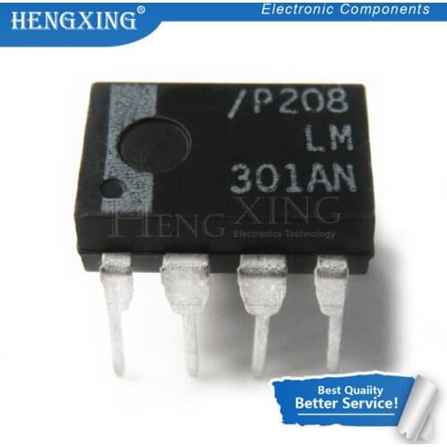 10pcs/lot LM301AN LM301 DIP-8 In Stock