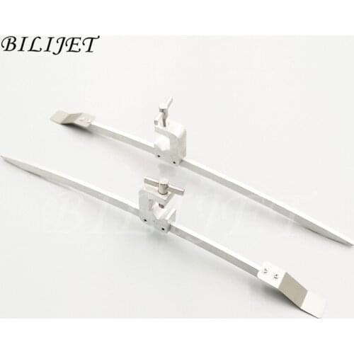 2X Offset printing Machine GTO Front gauge pressure sheet For Heidelberg GTO46 GTO52 Paper Pressure Clamp Media Clip steel 380mm