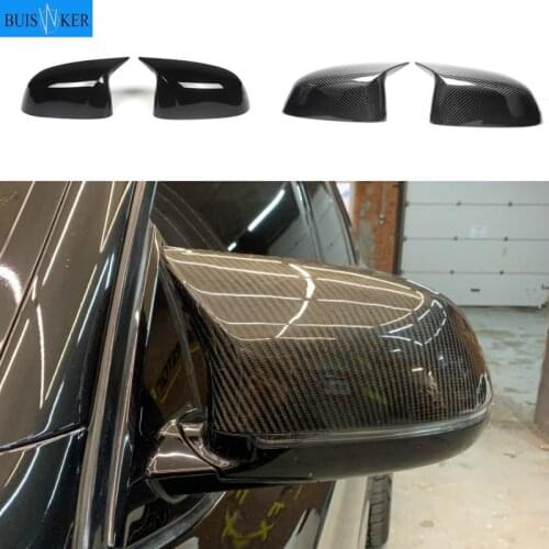 2014-2020 1 Pair Replacement Carbon Mirror Cover For Bmw X5 G05 X6 G06 X3 G01 X4 G02 ABS Mirror Cover X5 F15 X6 F16 X3 F25 F26