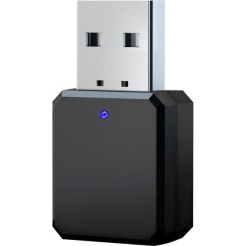 Bluetooth Receiver 3D Stereo Surround Sound Bluetooth Adapter Lavalier 3.5mm USB Recharg