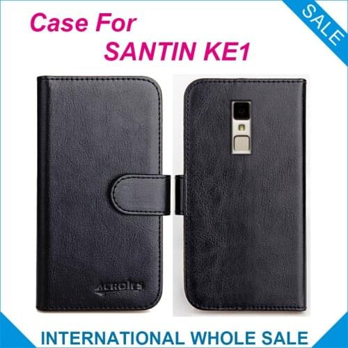 SANTIN KE1 Case 6 Colors Flip Slots Leather Wallet Cases For SANTIN KE1 Cover Slots Phone Bag Credit Card