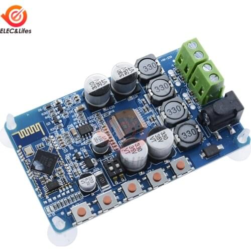 DC 8-25V Wireless Bluetooth 4.0 Audio Receiver Digital TDA7492P 50W+50W Power Amplifier Board 50WX2