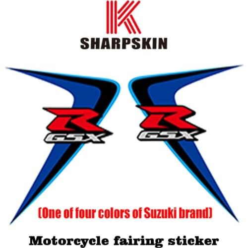 For Suzuki GSX-R600 GSR-750 K6 2006-2007 GSX-R 600 GSX-R 750 GSXR600 GSXR750 Motorcycle Side Stickers Moto Part Body Decals