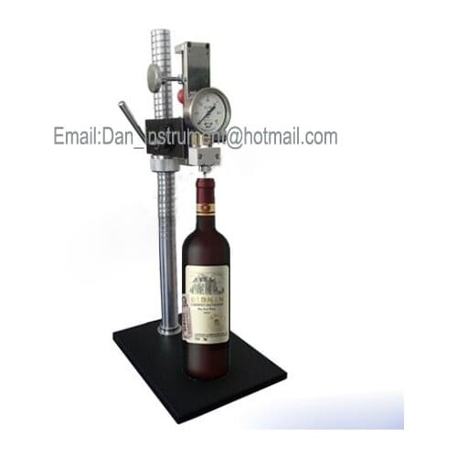 9001-A Sparkling wine CO2 pressure meter For wooden cork bottle